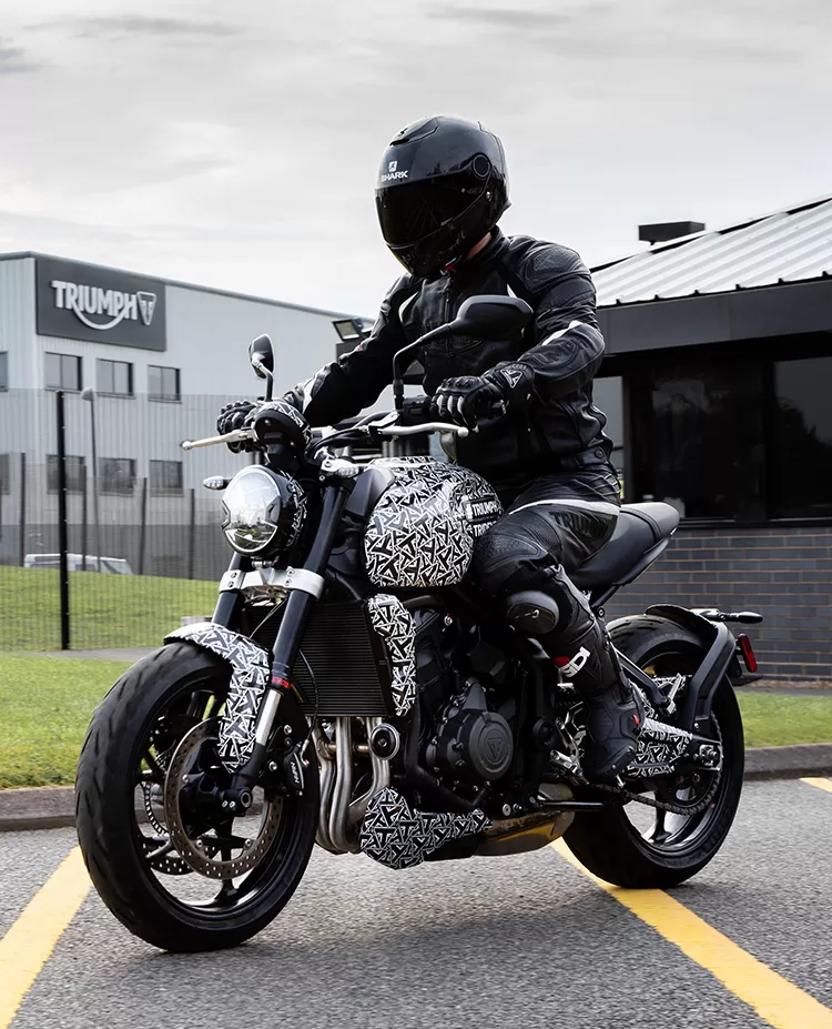 NEW TRIUMPH TRIDENT IN FINAL TESTING